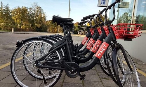Successful bikeshare project at Schiphol airport