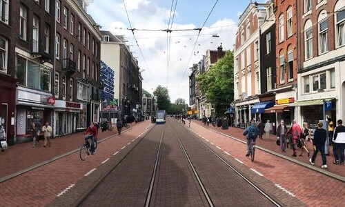 Uitdaging: Hoe verbeteren we Amsterdams’ slechtste straat voor fietsers?