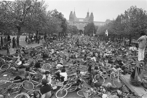 Triomf van de Amsterdamse fietser?